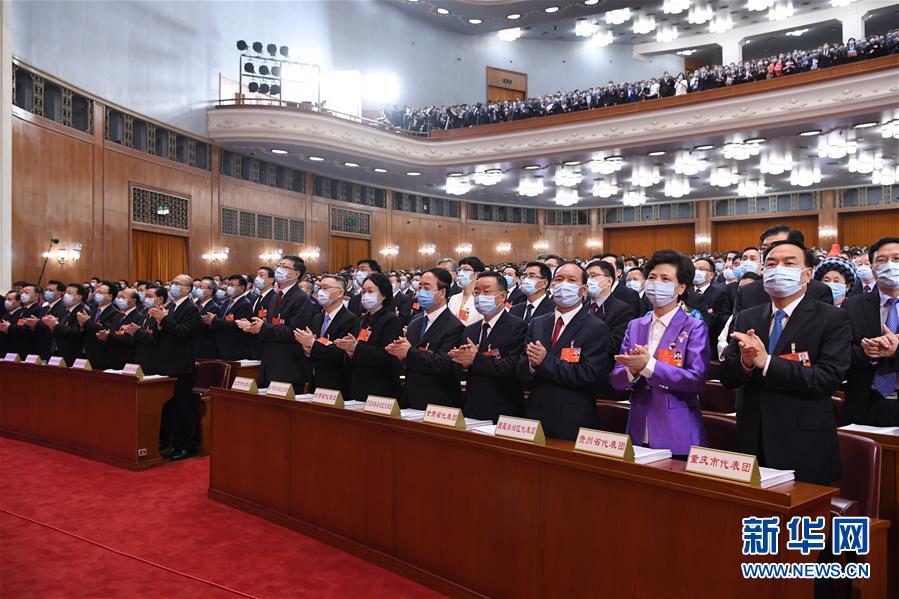 5月22日，第十三屆全國(guó)人民代表大會(huì)第三次會(huì)議在北京人民大會(huì)堂開幕。 