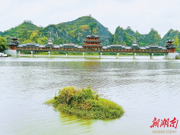 溆浦思蒙風(fēng)雨橋。