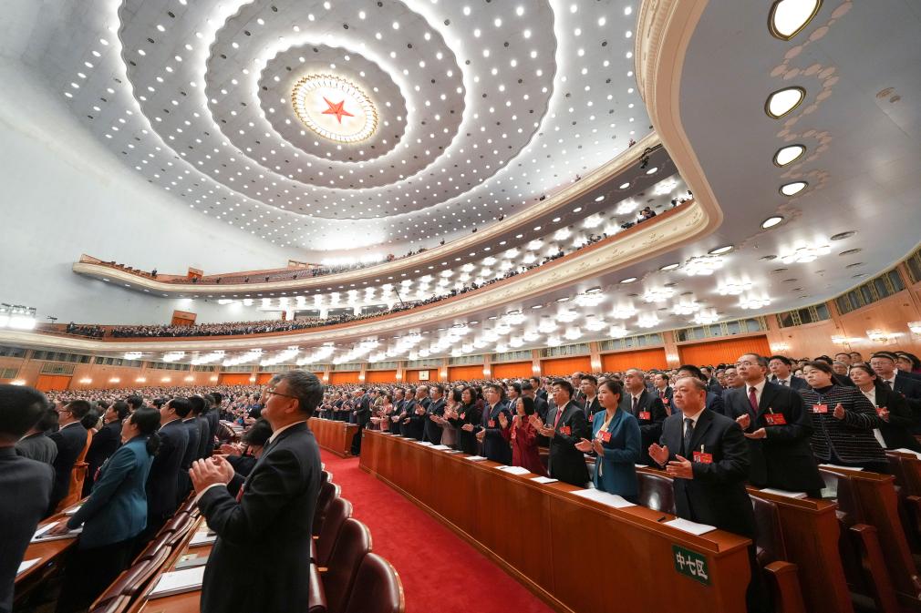 3月5日，第十四屆全國(guó)人民代表大會(huì)第二次會(huì)議在北京人民大會(huì)堂開(kāi)幕。