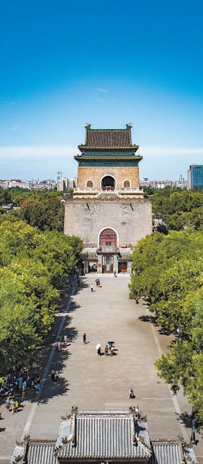 鐘樓外景。  　　國家文物局供圖